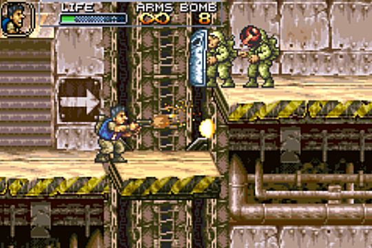 metal slug advance