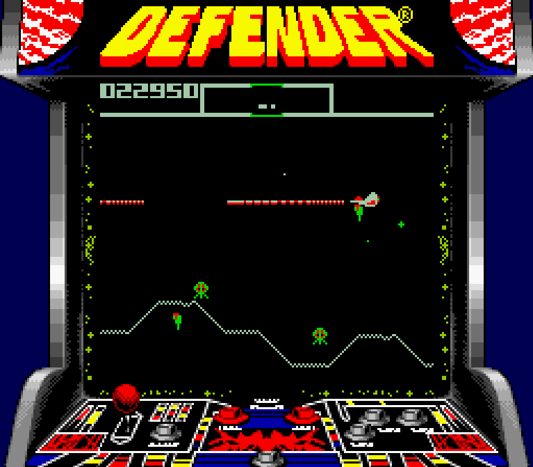 Defender video hot sale game