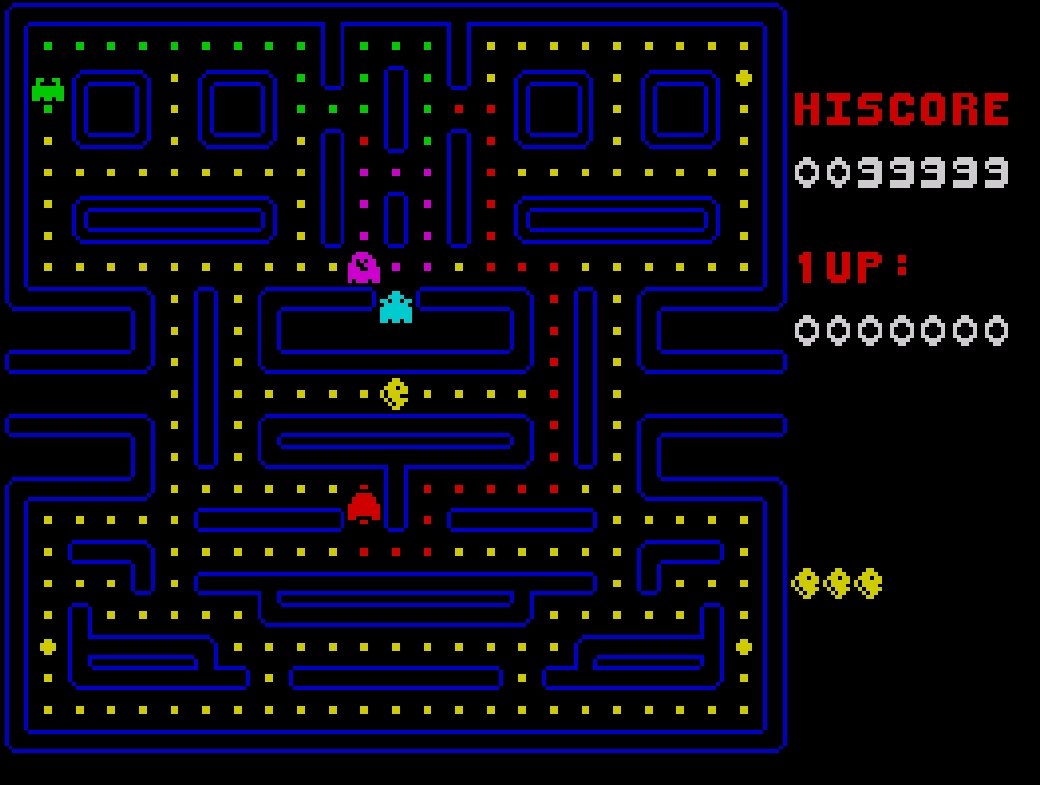 new pac man game