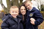 Aimee Willett, 26, who is calling for the first age for smear tests to be lowered after finding out she had terminal cancer - on her first test. She is pictured with her children Kaleb, 3, (left) and Charlie, 8.